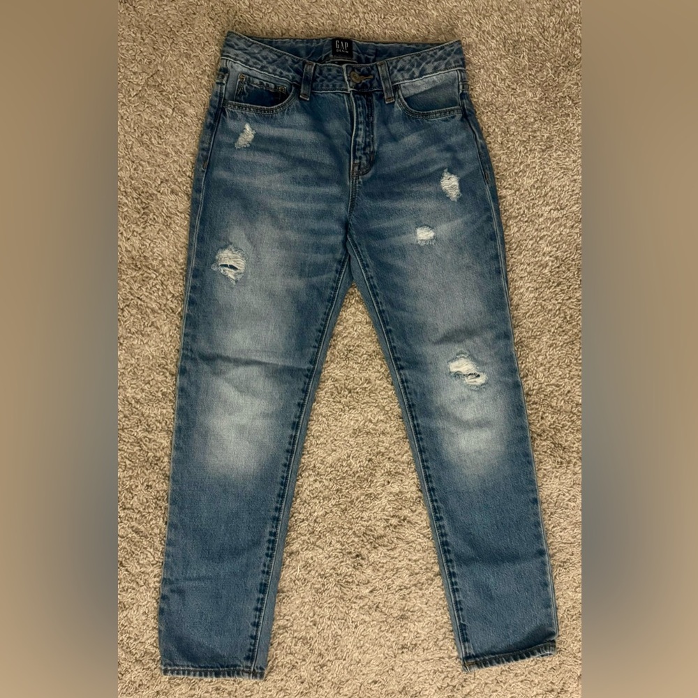 GAP Kids Girlfriend Jeans - Worn Once - Excellent Condition - Size 10 (Girls)